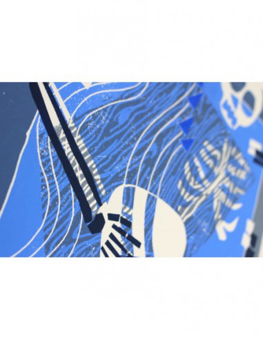 Calavera (Blue)