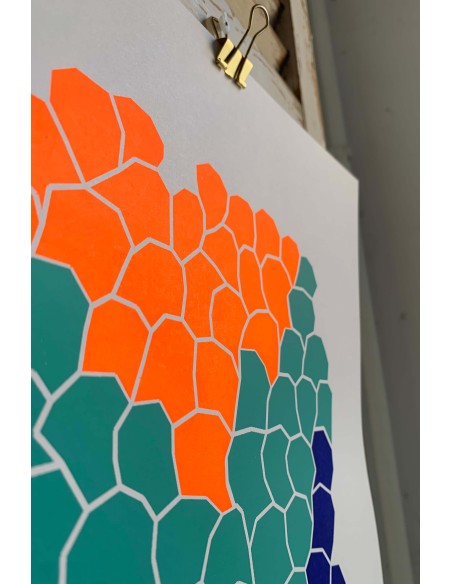 Orange Green Blue
