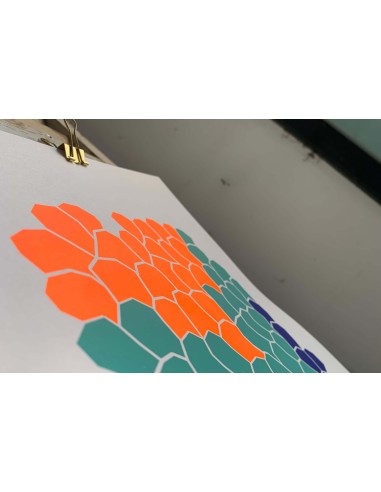 Orange Green Blue