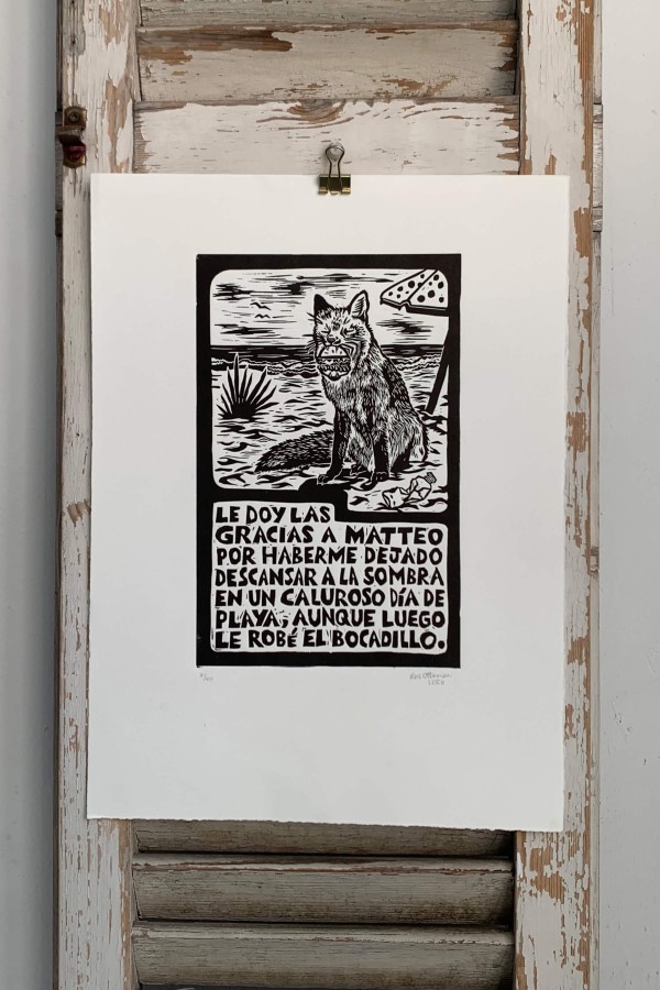 Zorro Ladrón. Ex Voto