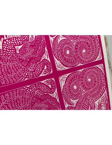 Coccodrilli Pink & Black