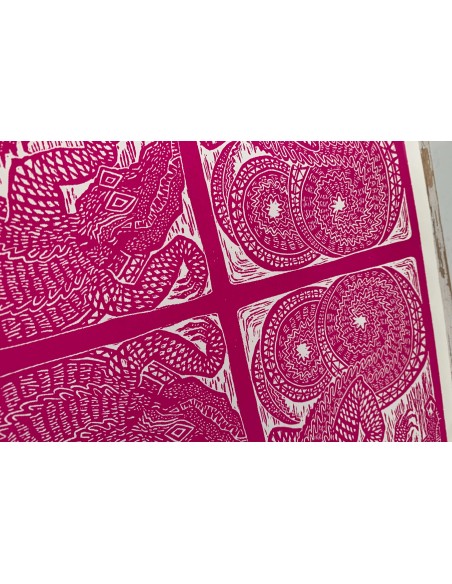 Coccodrilli Pink & Black