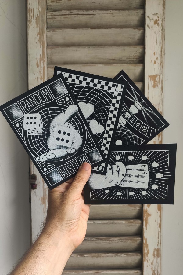 Random Wisdom ( 4 Postcards...