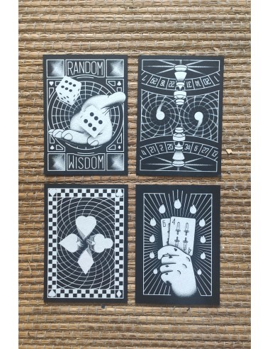 Random Wisdom ( 4 Postcards Set )