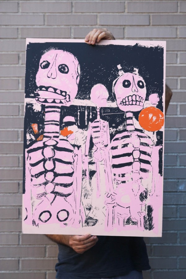 Calacas (Pink)