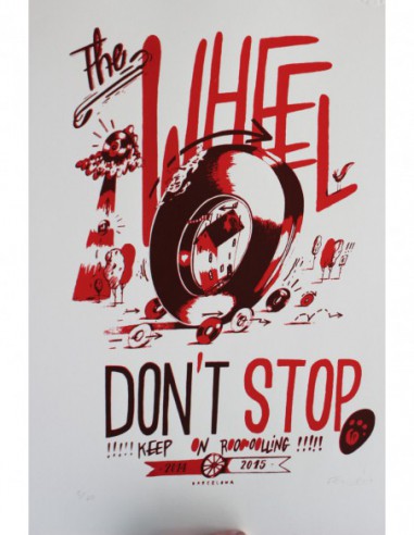 The Wheel don't Stop, by Ferran Orta