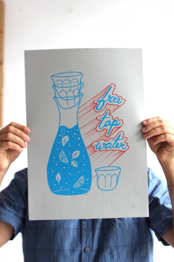 Free Tap Water (Grey)