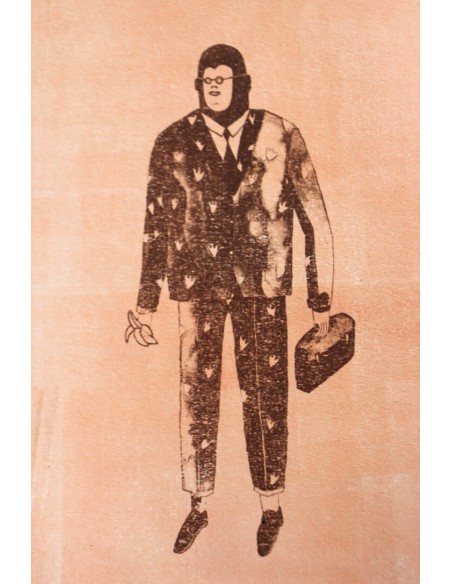 Corporate Monkey (Pink)