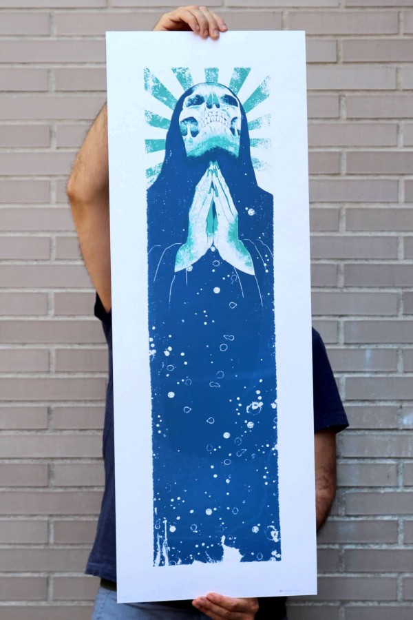Pray to Satan (Blue)
