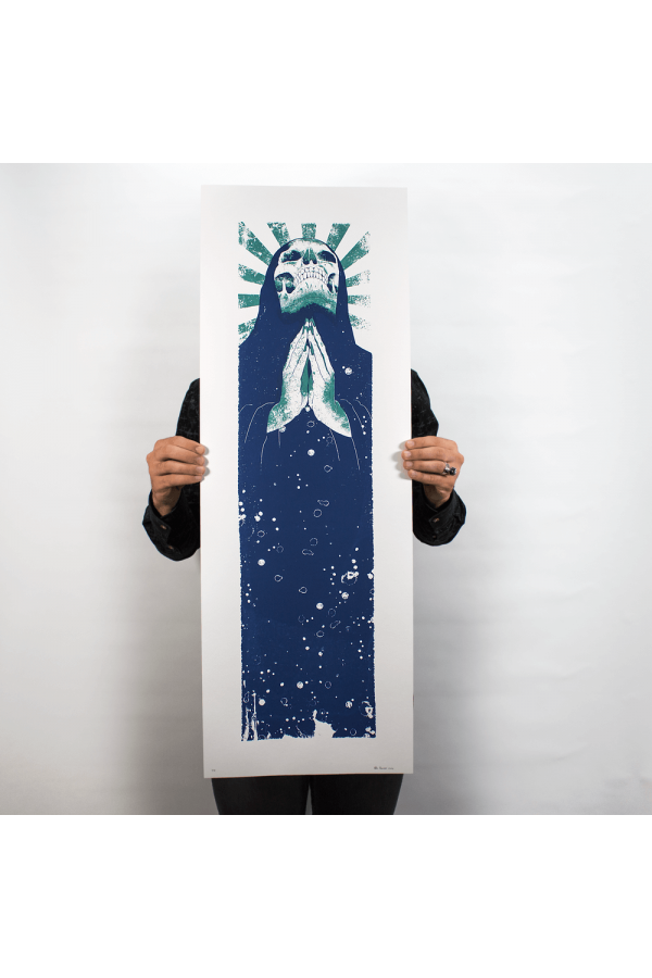 Pray to Satan (Blue) 2