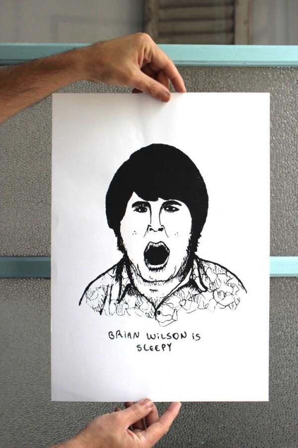 Brian Wilson is Sleepy