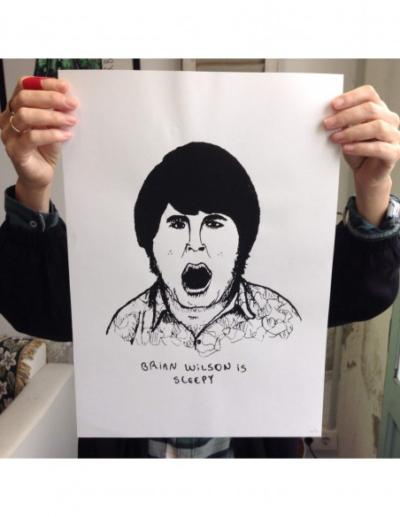 Brian Wilson is Sleepy