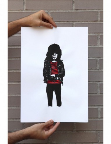 Ramones (Red Watercolor)