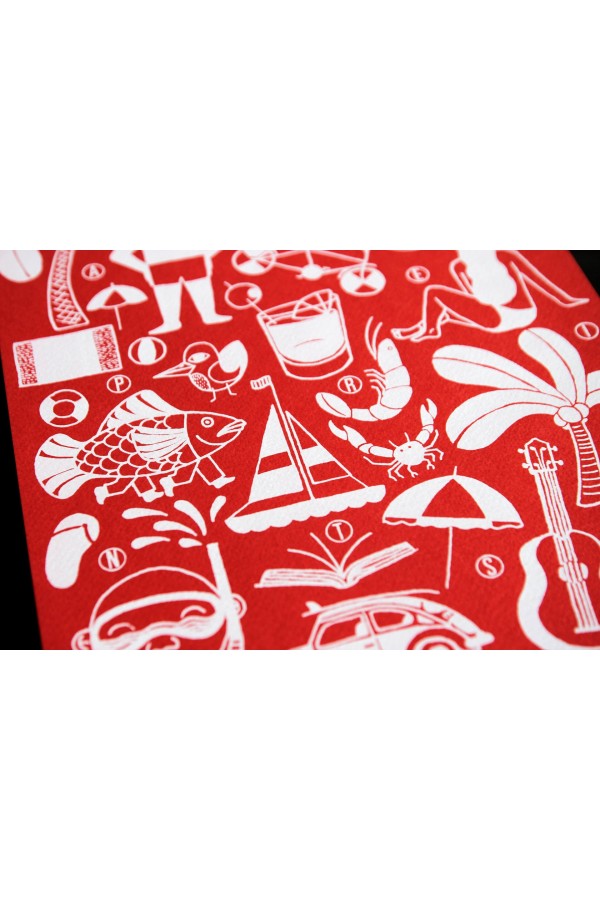 Born for Vacation (Red) 2