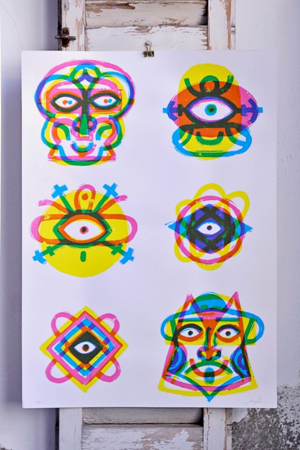 Moving Faces I
