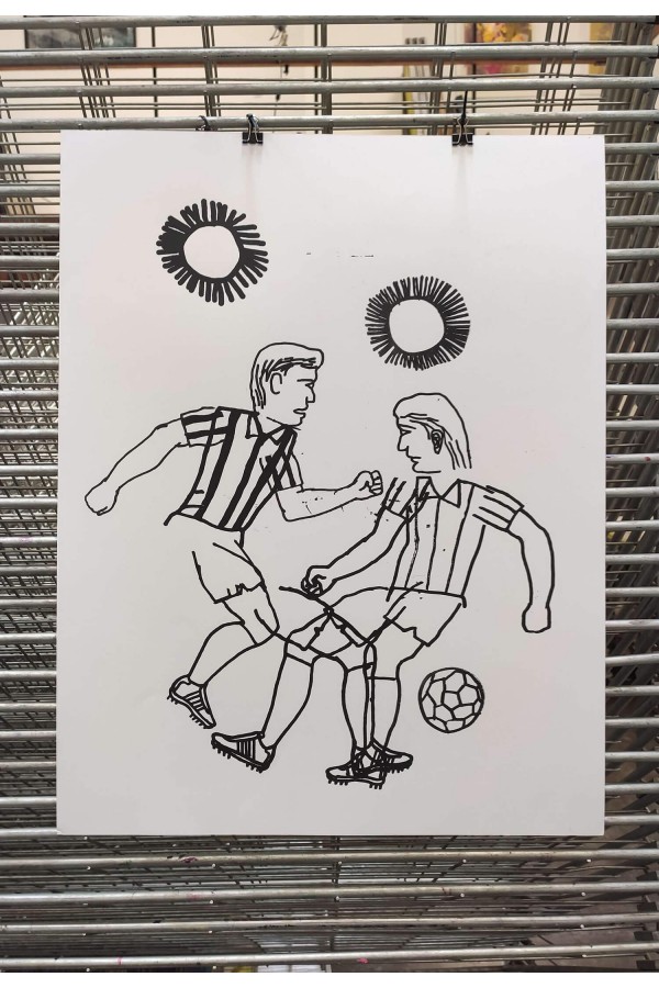 Fútbol X, by Eloy Arribas