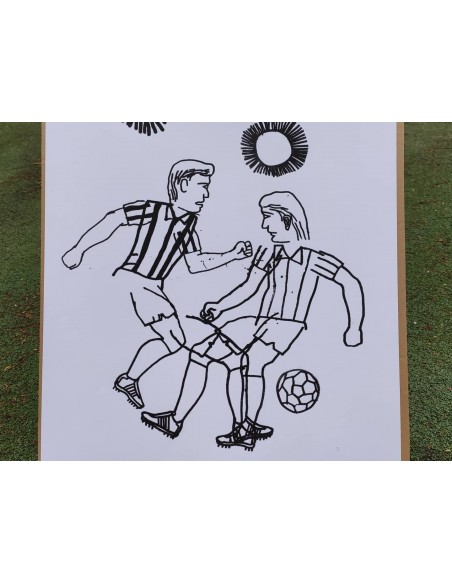 Fútbol X, by Eloy Arribas
