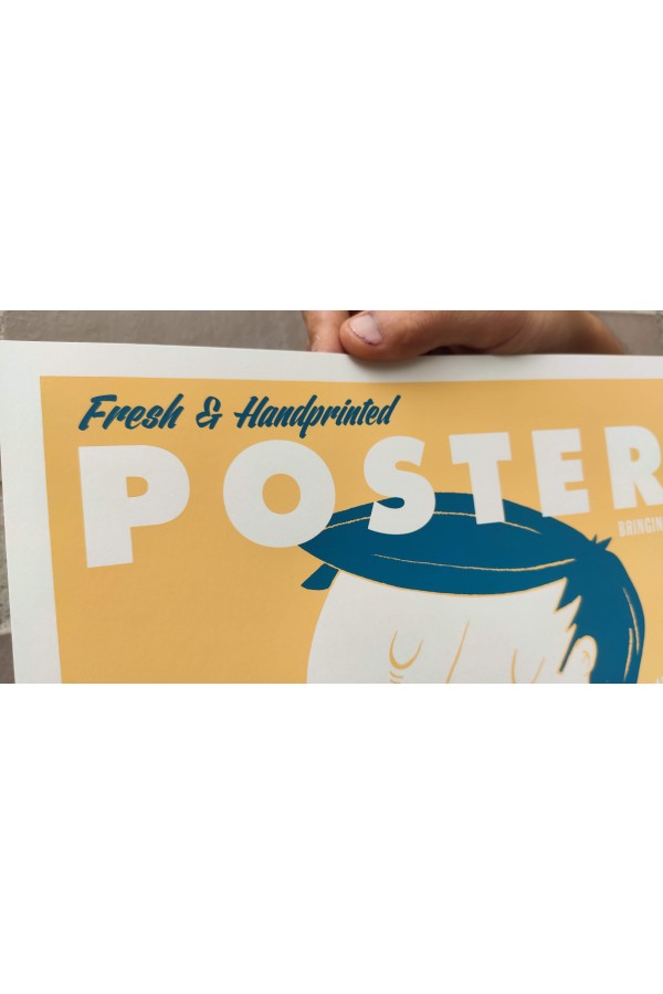 Posters bring Happiness Yellow 2