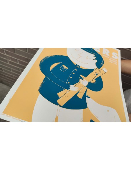 Posters bring Happiness Yellow