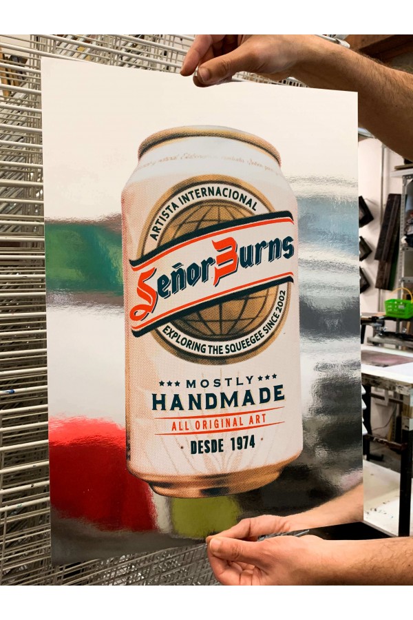 Burns Beer Can
