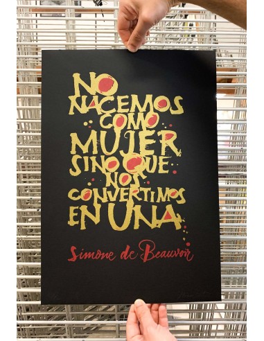 Simone de Beauvoir (Black)