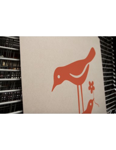 Two Birds ( Sugarcane Paper )