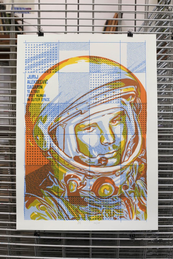 Gagarin Celebration Print