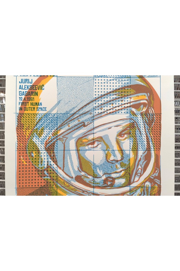 Gagarin Celebration Print 2