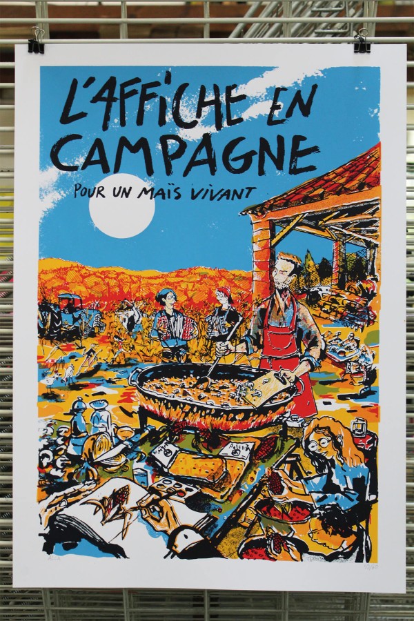 L´Affiche en Campagne pour...